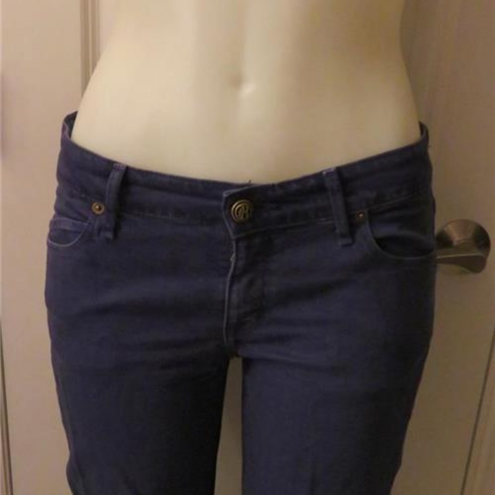 RICH & SKINNY PURPLE DENIM SKINNY LEG JEANS 28* - Picture 4 of 6